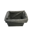 Filtre à sac fin gris
