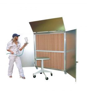 LC4000 Cabine de peinture mobile