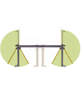 Etagère mobile orientable Type 3